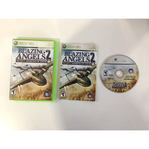 Blazing Angels 2 Secret Missions (Microsoft Xbox 360, 2007) CIB Complete
